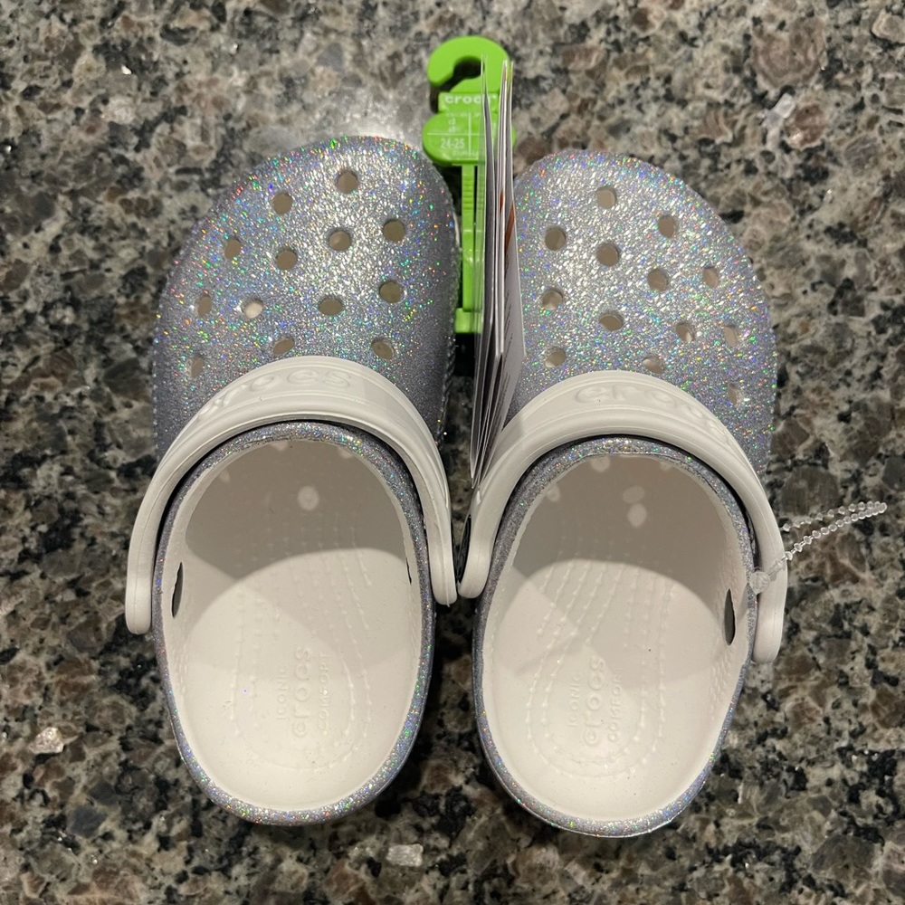 Glitter Crocs